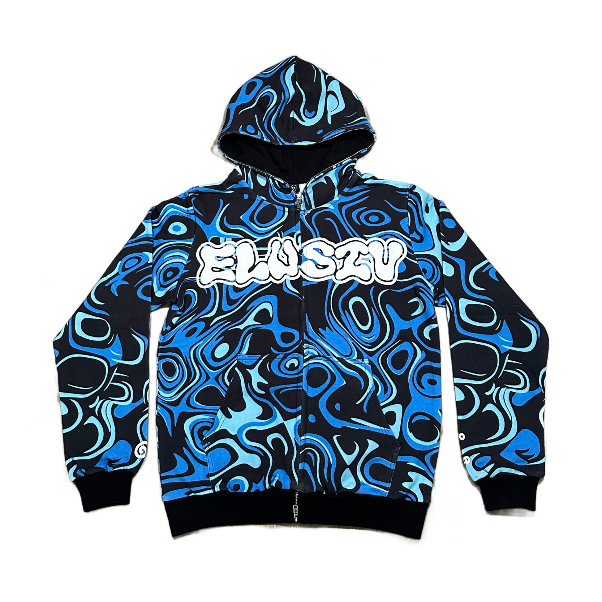 【ついに再販開始！】 Cosmic Blue Wave Hoodie – ELUSIV 小物