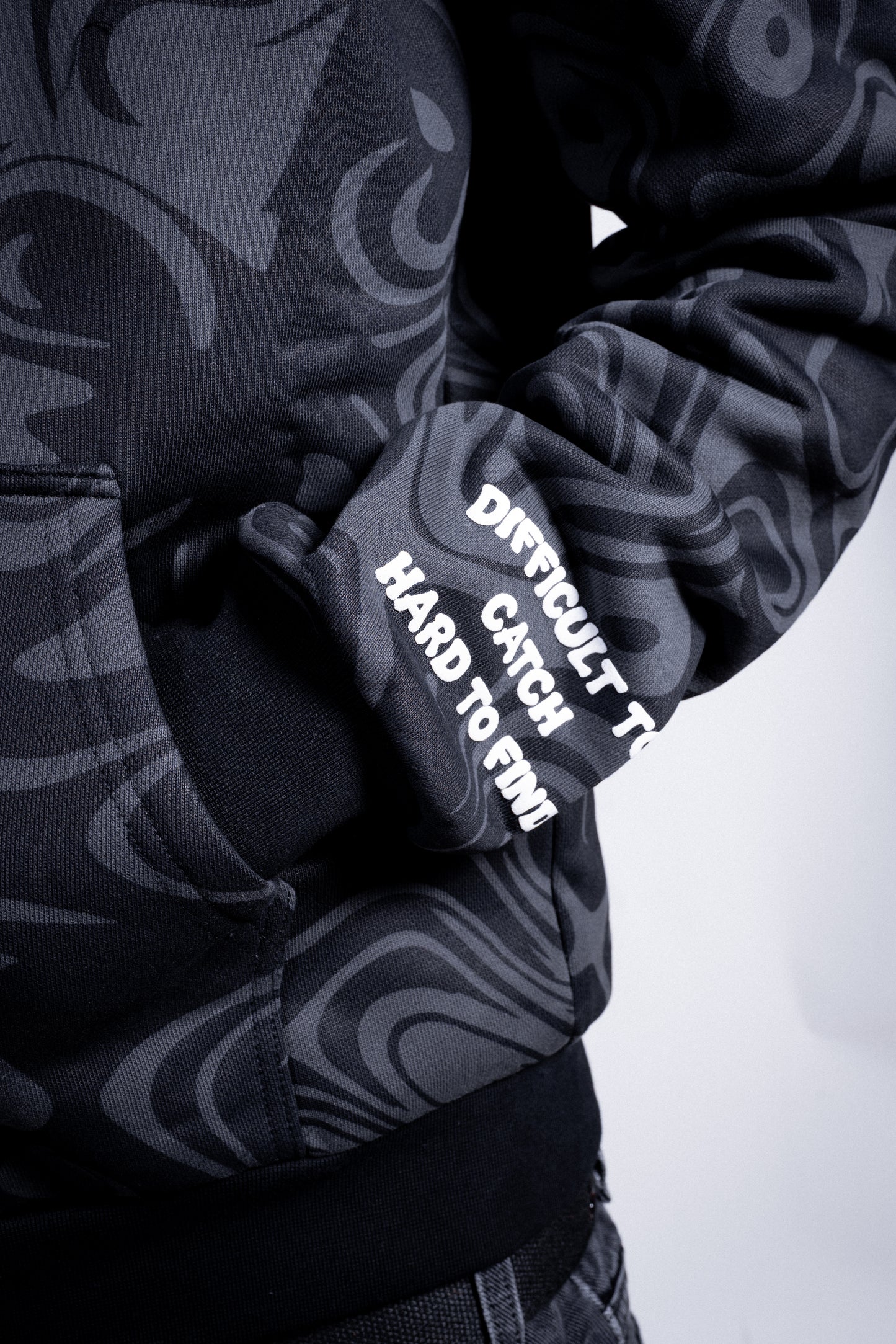 Phantom Wave Hoodie (Black)