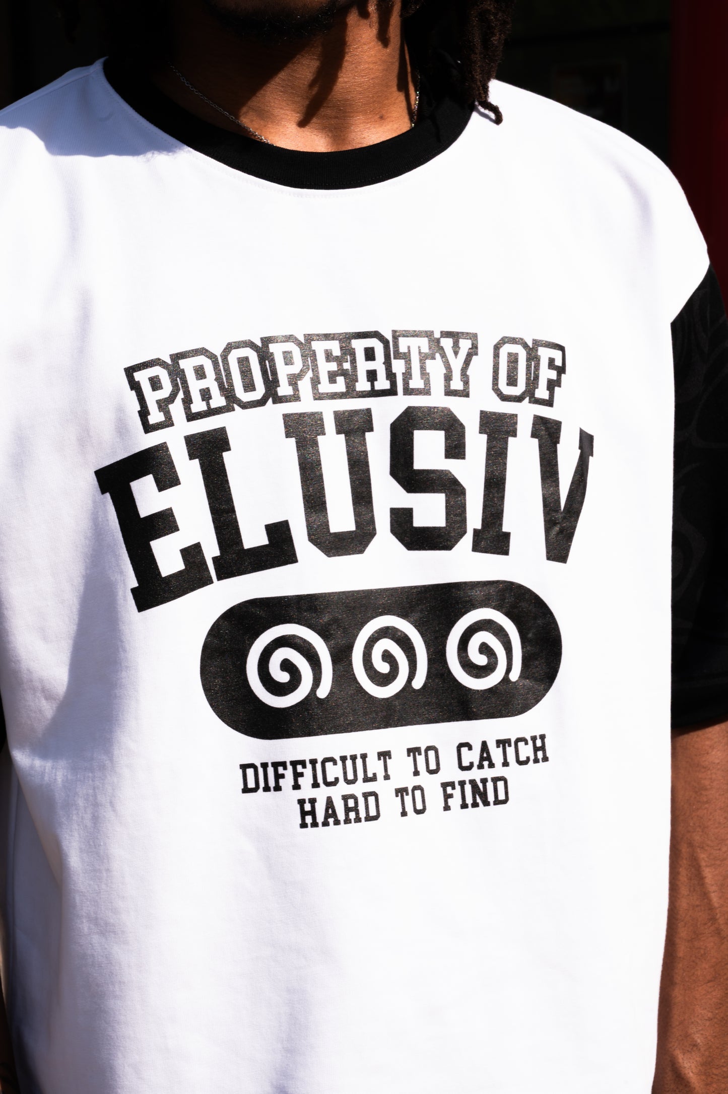 "Property Of" Black T-Shirt